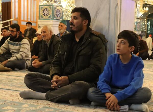 مراسم ایام فاطمیه در امامزاده عباس بن موسی (ع) بجنورد 
