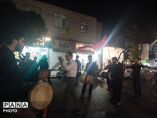رنگ‌ و بوی محرم در خیابان‌های رجایی شهر کرج