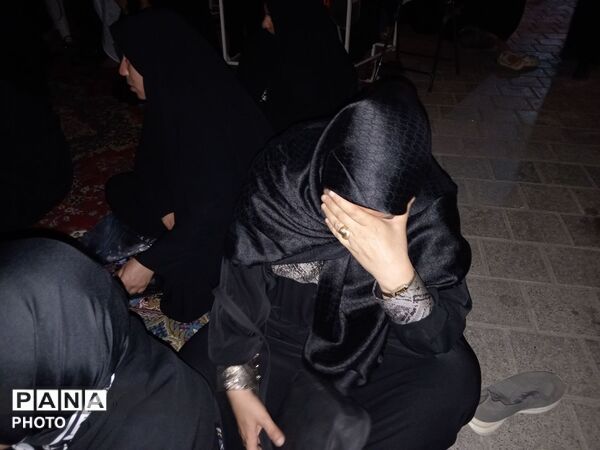مراسم عزاداری شب هشتم ماه محرم الحرام