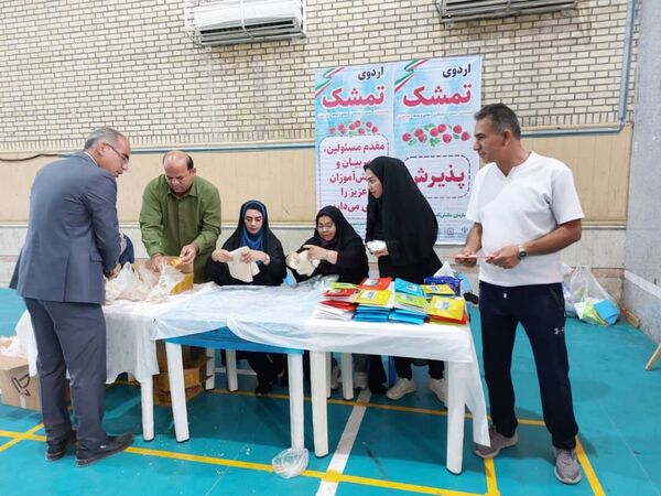 اردوی تمشک پسران شهرستان‌های جنوبی استان بوشهر در کنگان