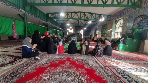 مراسم باشکوه ختم صلوات به مناسبت میلاد پیامبر (ص) در مسجد امام سجاد (ع) شازند