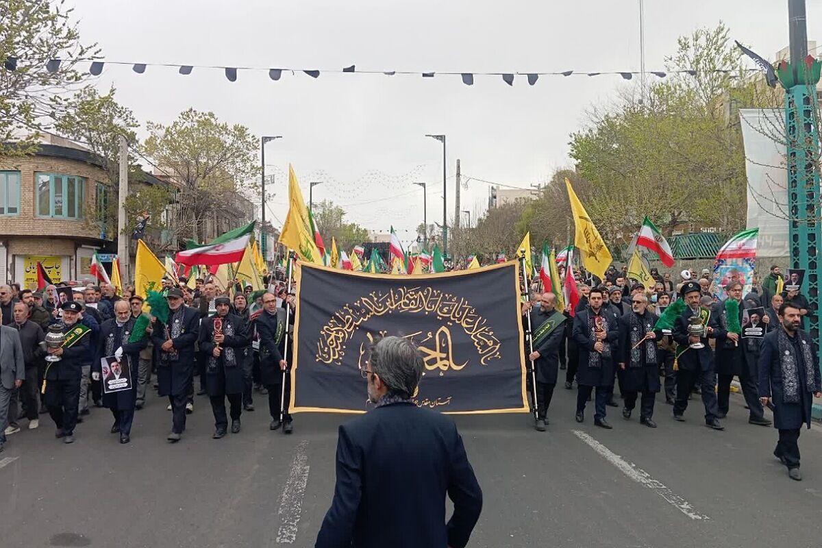 روز جهانی قدس در ناحیه دو شهرری 