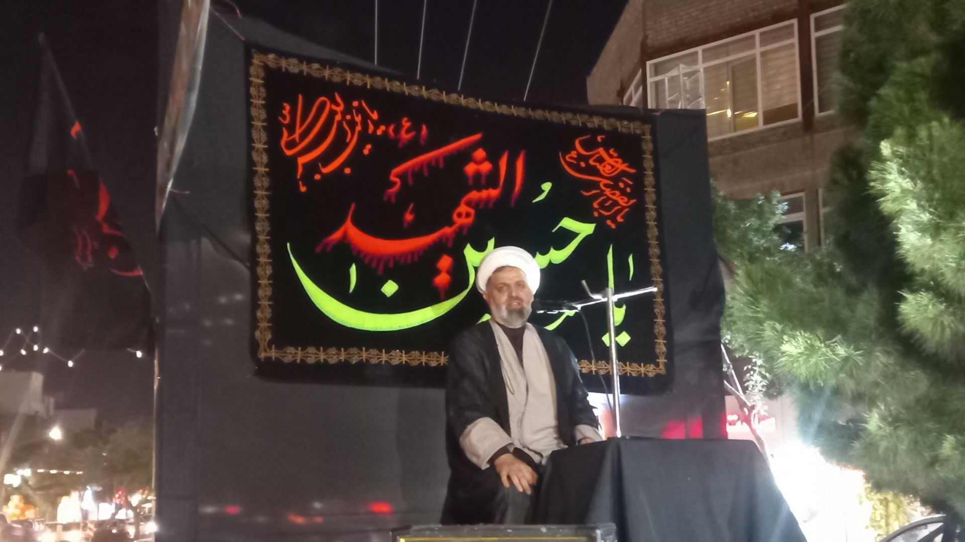 محرم در خیابان‌های شهر مشهد