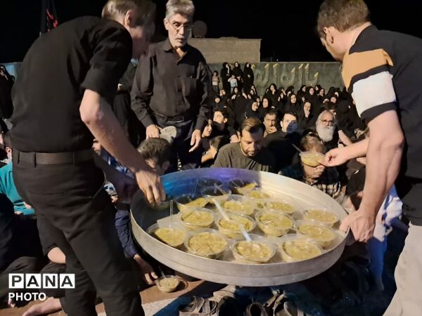 مراسم عزاداری اربعین حسینی در مسجد صاحب‌الزمان (عج) علی‌آباد پیشکوه