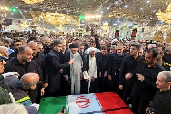 بدرقه یاران انقلاب در حرم حضرت عبدالعظیم (ع) شهرری
