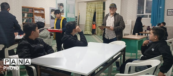 صحنه هیجان و یادگیری روزی با نوجوانان سملقان