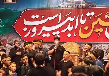 احلی من العسل؛  ندای نوجوانان عاشورایی شهرستان اسفراین