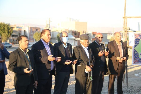 برگزاری آیین کلنگ زنی2 پروژه خیر ساز در شهرستان بهبهان