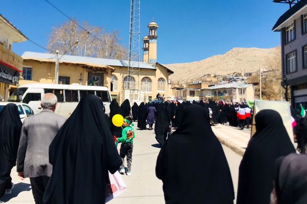 حضور پرشور مردم سپیدان در راهپیمایی روز قدس