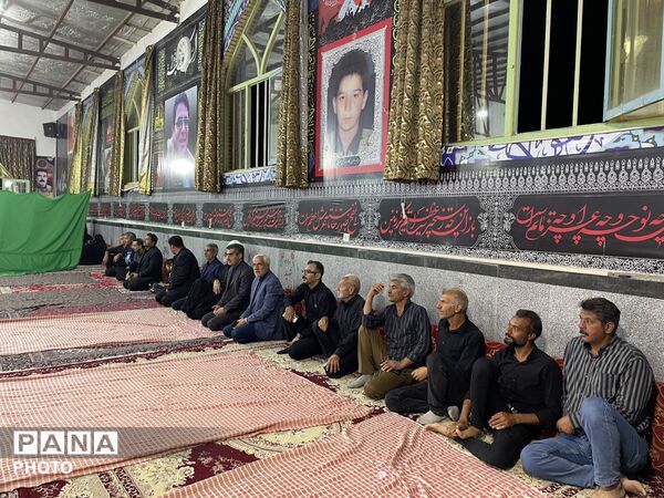 بازدید امام جمعه کاشمر از هیأت های مذهبی روستای فرگ