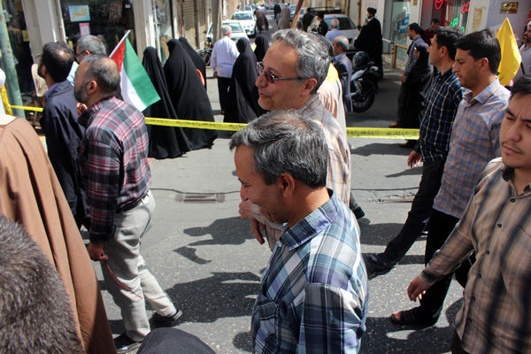 اعلام انزجار مردم قم از جنایات رژیم صهیونیستی در جمعه خشم