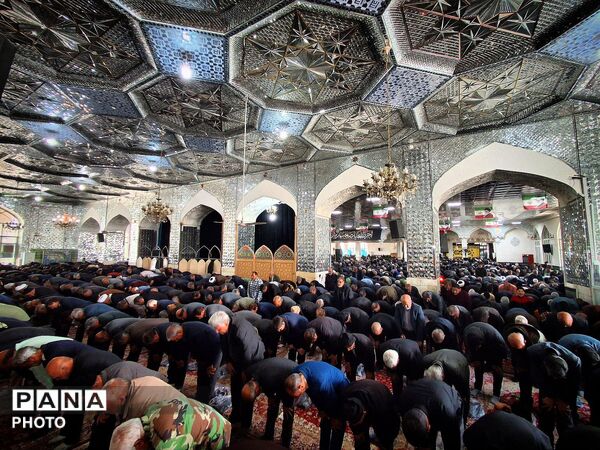اقامه اولین نماز جمعه سال ۱۴۰۵ در کاشمر