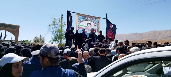 تشییع پیکر پاک و مطهر شهید مختار مرشدی در شهرستان فریدونشهر