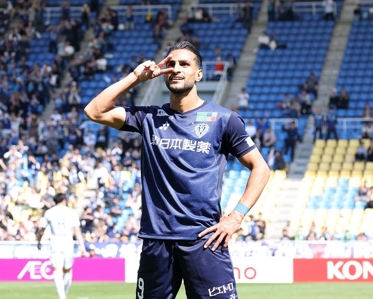 زاهدی موتور گل‌زنی فوکوئوکا در جی لیگ ژاپن