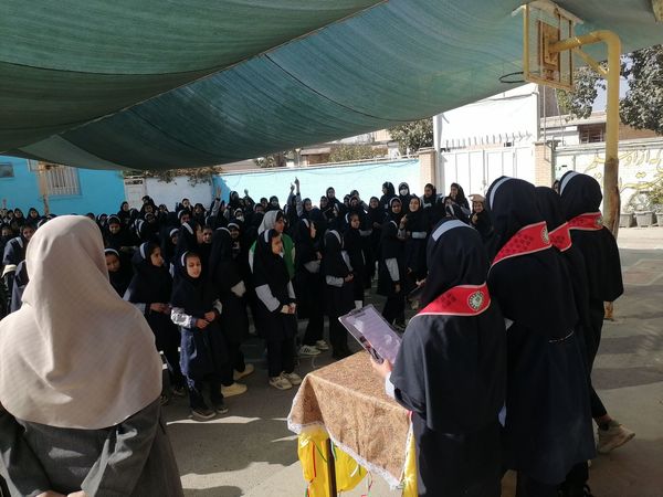 سه شنبه های مهدوی در دبستان ناهید نخودی 