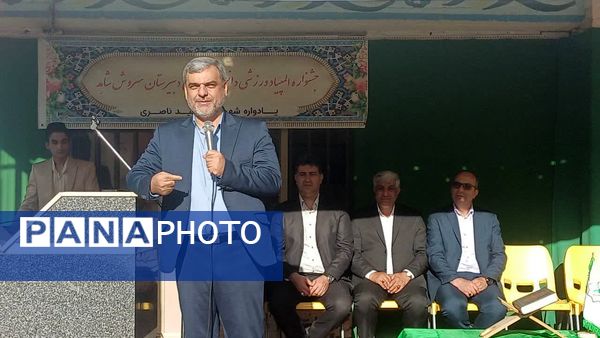 افتتاحیه المپیاد ورزشی درون مدرسه ای در دبیرستان سروش شاهد منطقه ۱۶