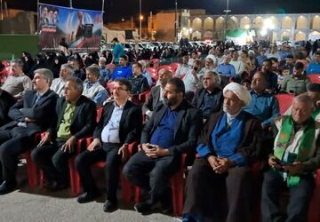 تجدید میثاق با شهدای خدمت در شهرستان زارچ