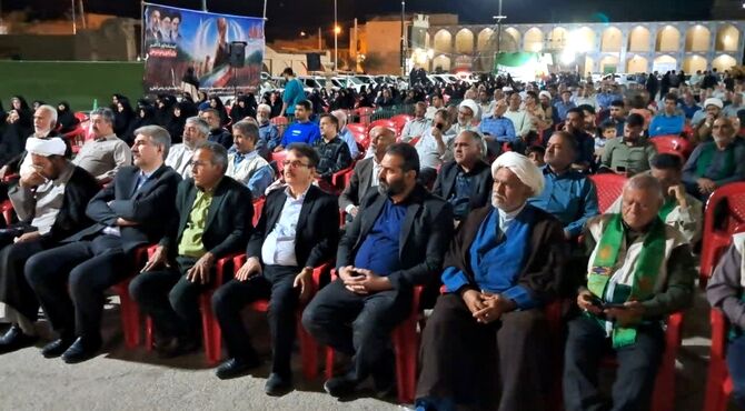 تجدید میثاق با شهدای خدمت در شهرستان زارچ