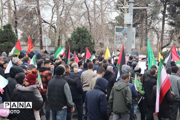 راهپیمایی روز جهانی قدس در محمدشهر کرج