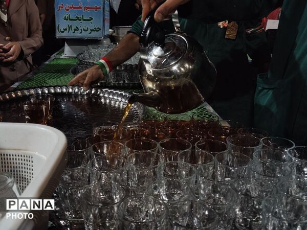  قاب پانا میزبان چایخانه های حسینه امام خمینی (ره)