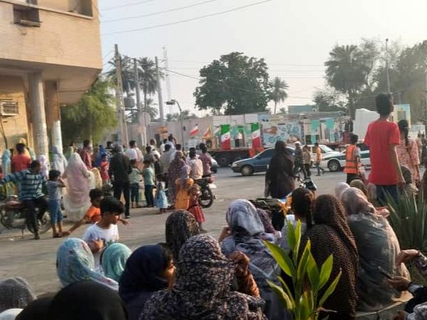 آیین سنتی منبر گردانی در شهرستان میناب 