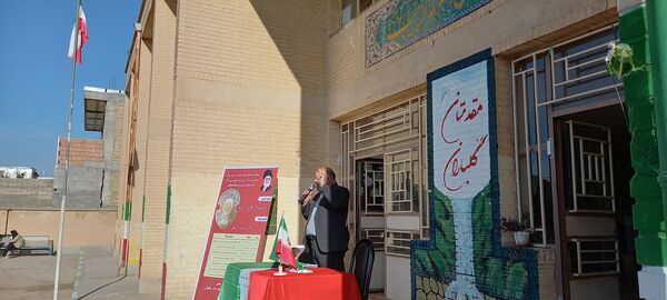 مراسم نکوداشت هفته پدافند غیرعامل در مدارس شهرستان هلیلان