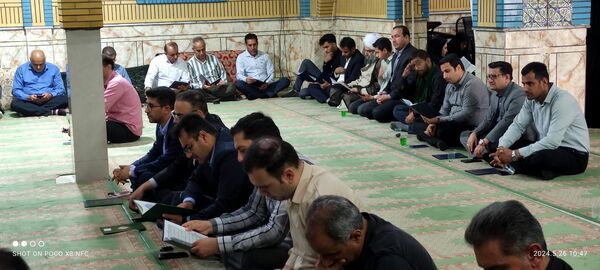 مراسم گرامیداشت شهدای خدمت در شهرستان شوش