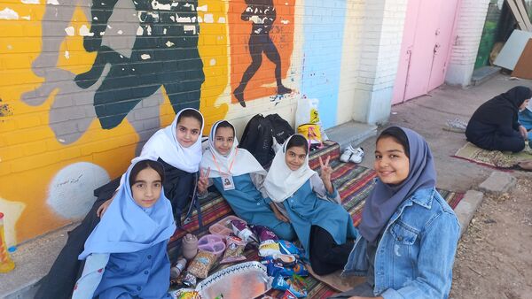 شادی و نشاط در روز جهانی کودک در دبستان لطیفه 
