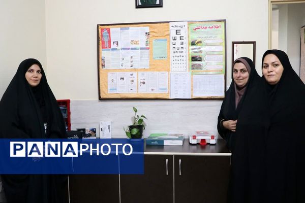 افتتاح اتاق بهداشت «مدرسه جهان‌سوزان ۲»