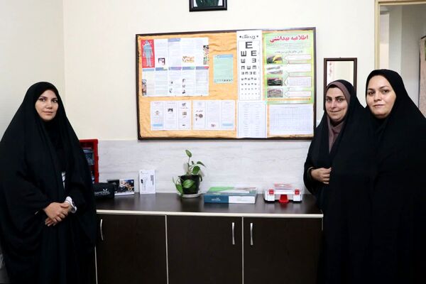افتتاح اتاق بهداشت «مدرسه جهان‌سوزان ۲»