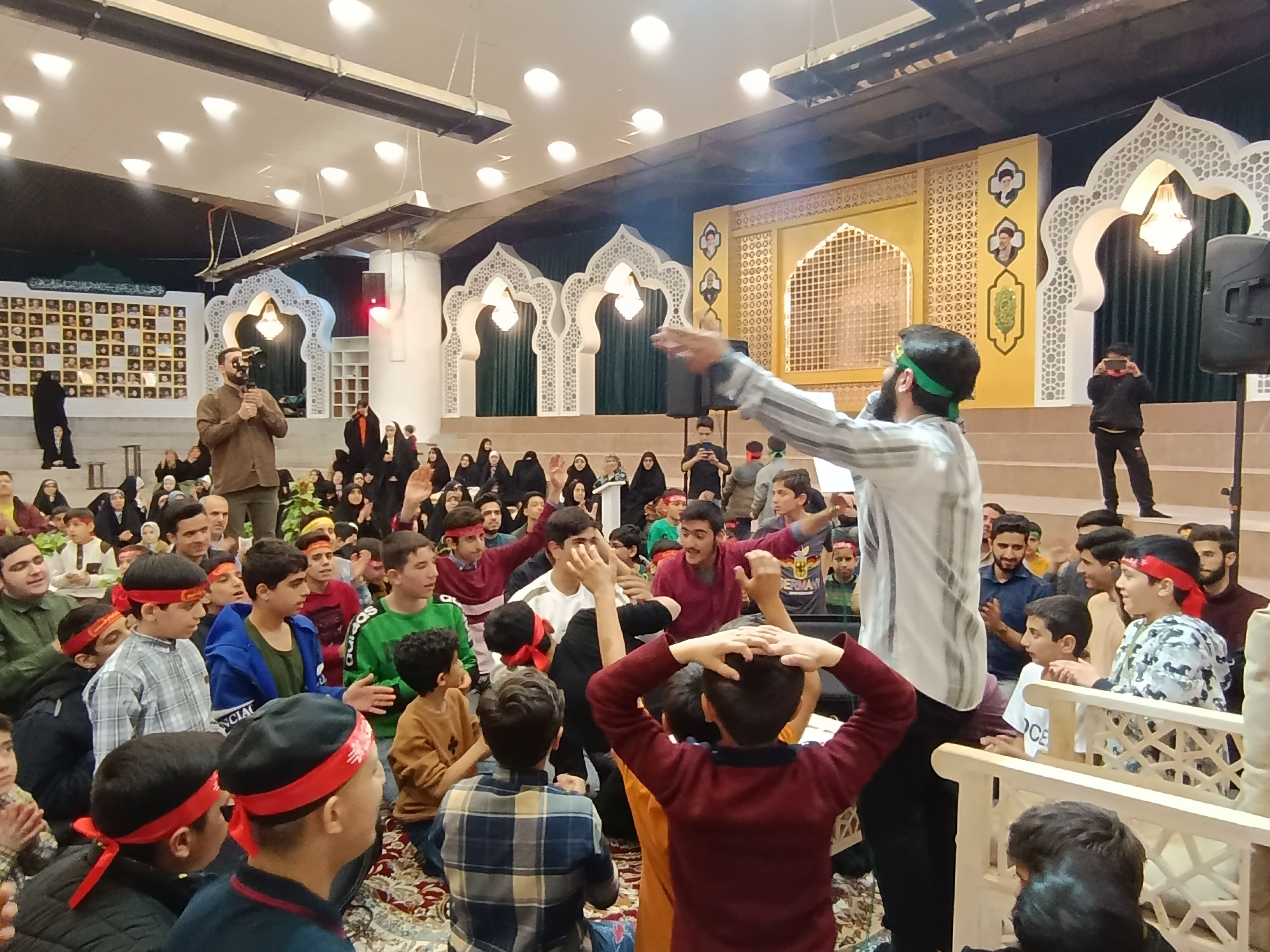 مراسم ولادت امام حسن مجتبی(ع) در میدان شهدای مشهد مقدس