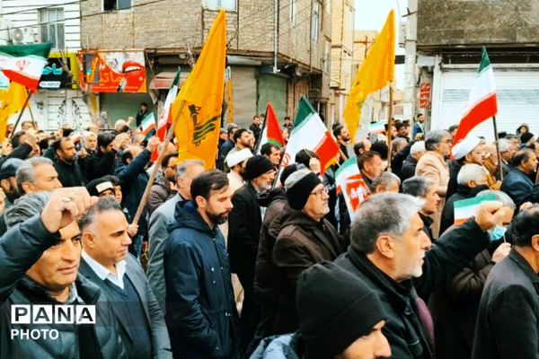 میعادگاه نماز جمعه روز قدس مردم نصیرشهر