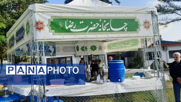 افتتاح چایخانه حضرت رضا(ع) در شهرستان تالش