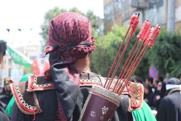 برگزاری مراسم تاسوعای حسینی در کرج