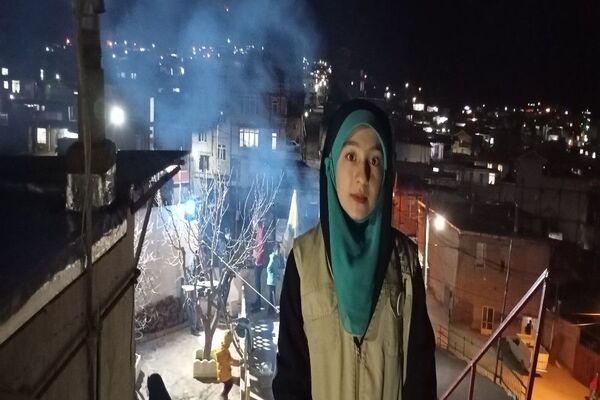 طنین گلبانگ نوای« اللّه اکبر » شب ۲۲بهمن  در شهر بار نیشابور