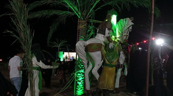 هنری متفاوت در فضاسازی خیمه‌گاه عاشورایی