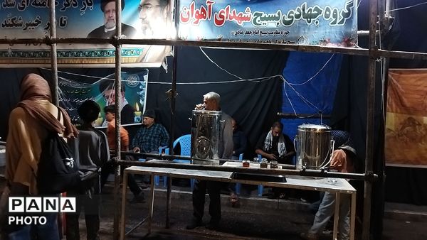 موکب شهدای آهوان در هشتاد و پنجمین شب از اجتماعات مردمی حسینیه امام خمینی نیشابور 