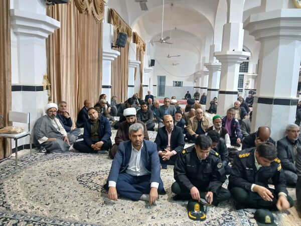 مراسم گرامیداشت شهدای مقاومت و تشیع نمادین پیکر پاک شهید سید حسن نصرالله در خلیل آباد 