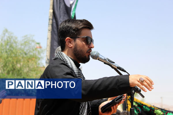 عزاداری تاسوعای حسینی در شهر درق 