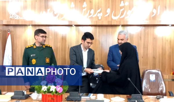 انتصاب فرمانده حوزه بسیج دانش‌آموزی حضرت ثارالله(ع) شهرستان بن 