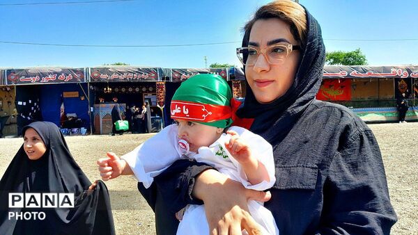 خونِ کوچک، فریادِ بزرگ؛ مراسم شیرخوارگان حسینی در ملارد