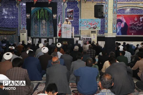 آخرین نمازجمعه سال ۱۴۰۴ فهرج 