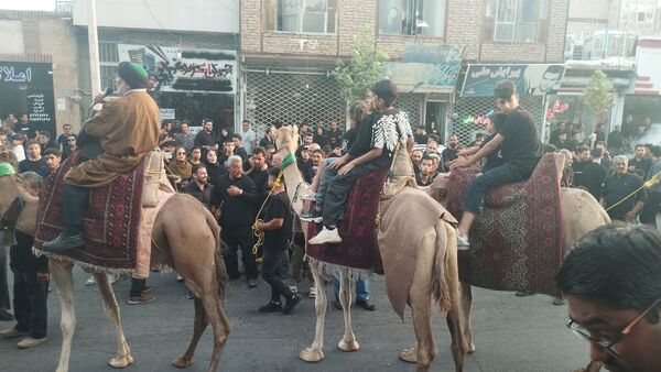 مراسم عزاداری عصر عاشورا در خلیل آباد 
