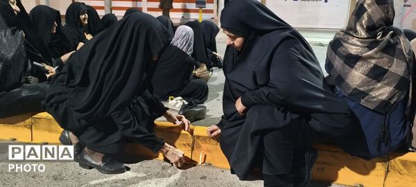 مراسم شام غریبان حسینی در گچساران 