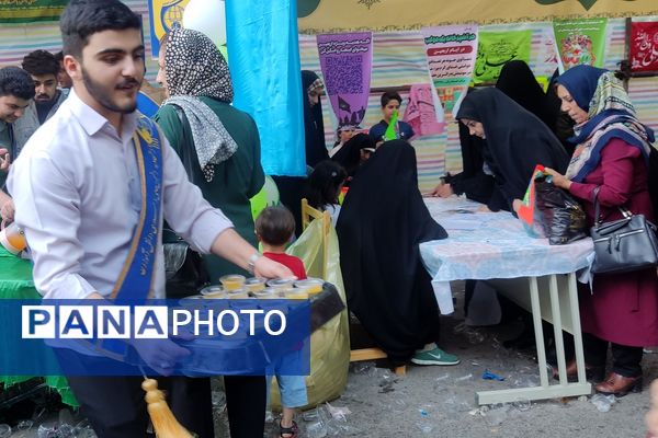 برپایی موکب انصار المهدی(عج) به‌مناسبت عید غدیر