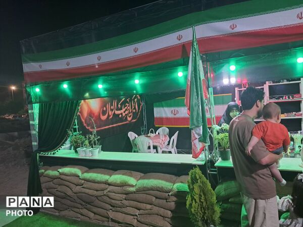 هیات بنات الحیدر بانوان کرج ، پرچم‌دار سوگِ محرم