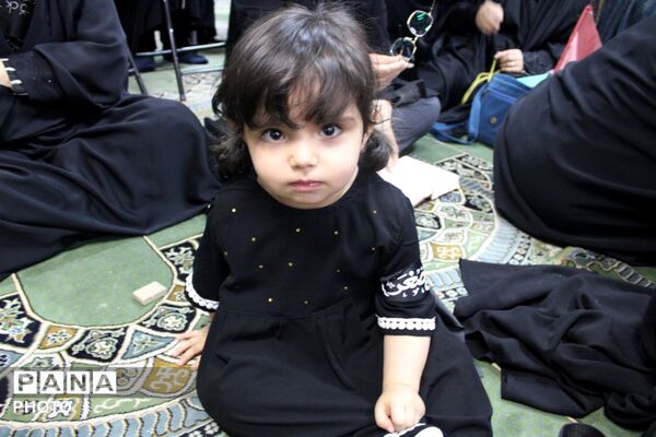 مراسم شیرخوارگان حسینی در منطقه پردیس
