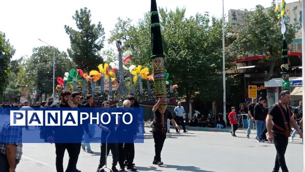 مراسم عزاداری شهادت  امام حسن مجتبی(ع) و رحلت پیامبر اکرم (ص) در نیشابور 