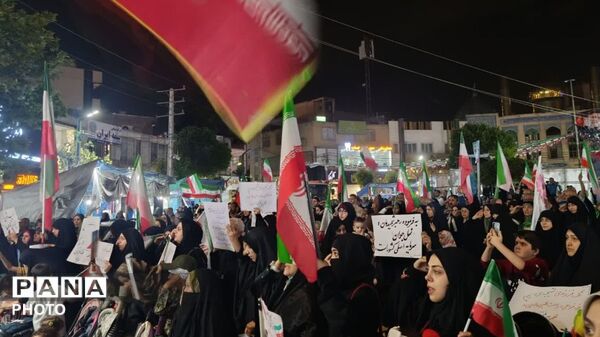  فریاد اتحاد،اقتدار و هم بستگی مردم فردیس