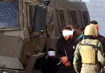 افزایش بازداشت‌شدگان کرانه باختری به ۷۲۱۰ نفر